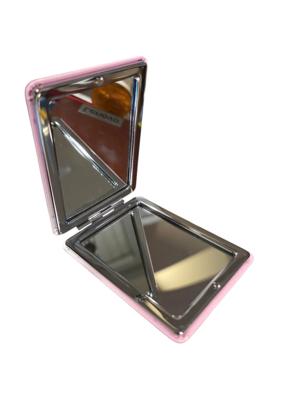 Compact Mirror One Size Pink Black